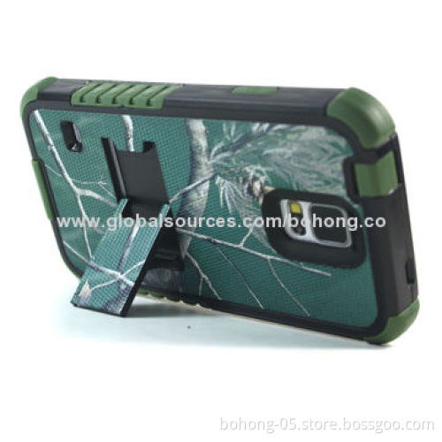 King Tun PC + TPU 4-in-1 Cases for Samsung S5, different colors available, 500 pieces MOQ each color